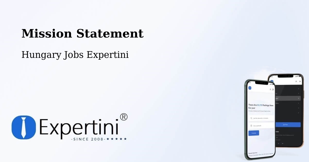 Corporate Mission – Encs - Hungary Jobs Expertini